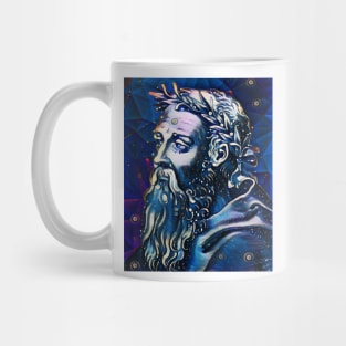 Heraclitus Dark Night Portrait | Heraclitus Artwork 5 Mug